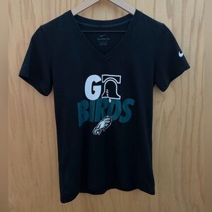 Women's Nike Philadelphia Eagles “Go Birds” V-neck